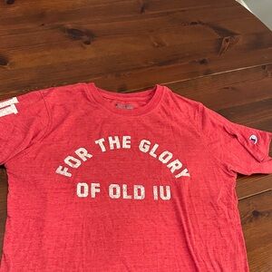 Champion Red Graphic Tee